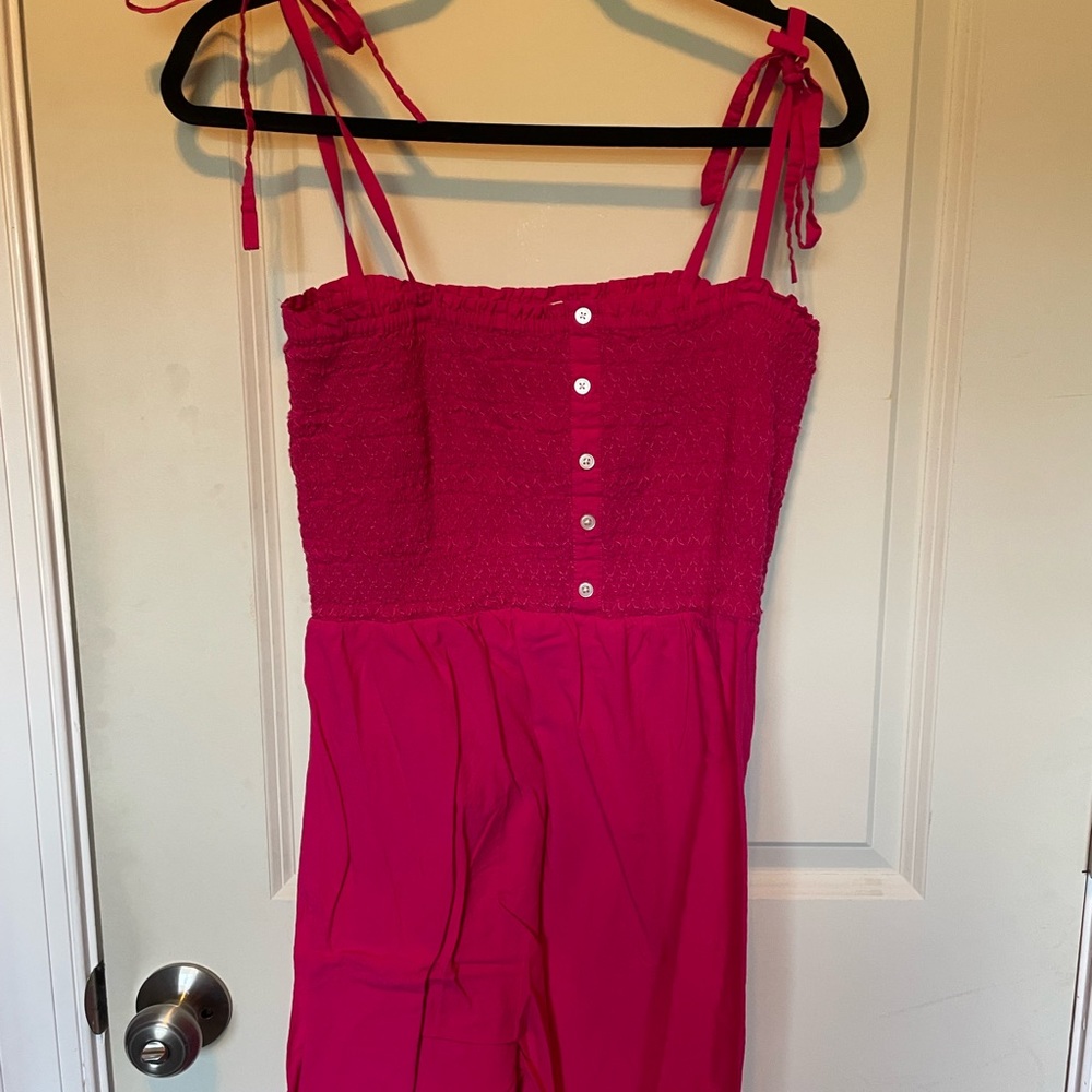 Hot pink Loft dress